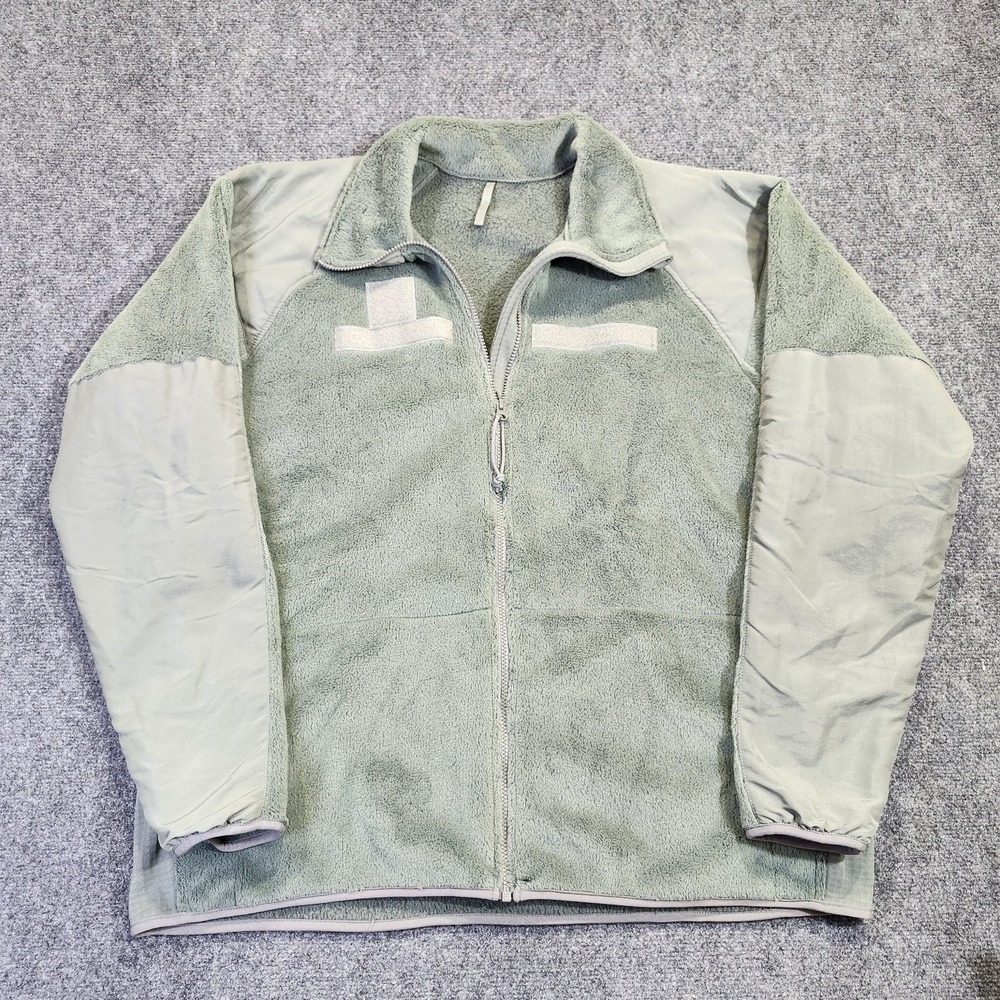 Polartec ECWCS Jacket Mens XXL Green Fleece Cold Weather Military USA